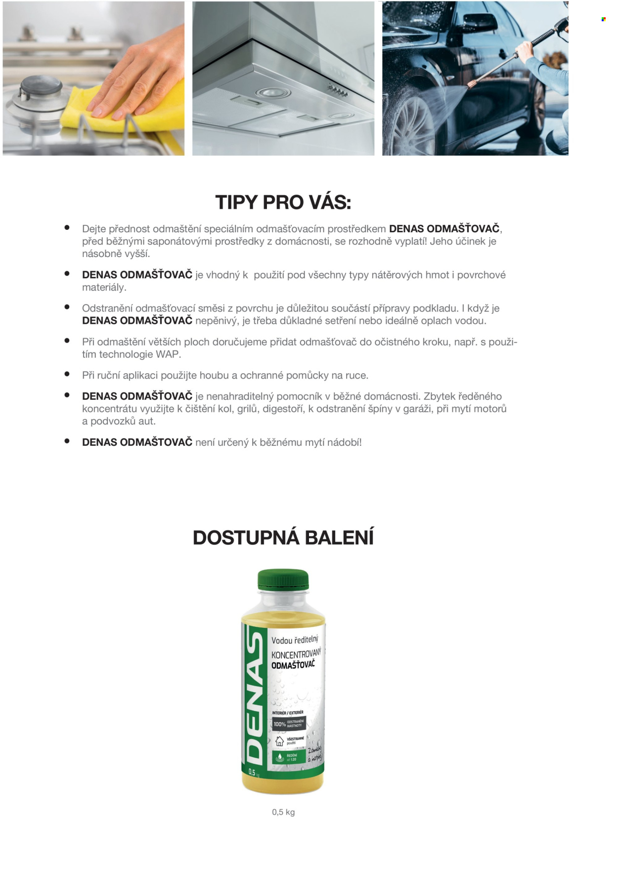 Leták Barvy a laky. Strana 10