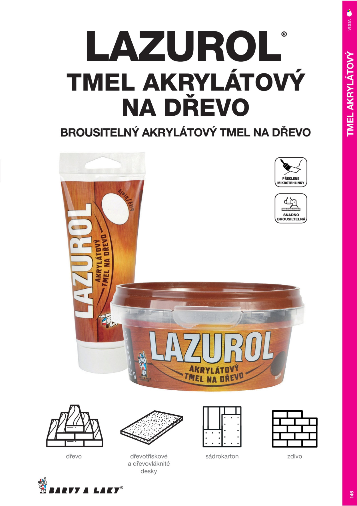 Leták Barvy a laky. Strana 13
