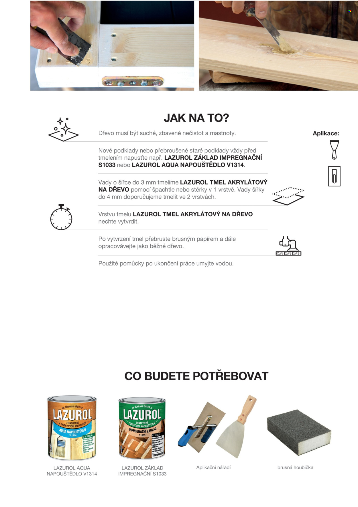 Leták Barvy a laky. Strana 15