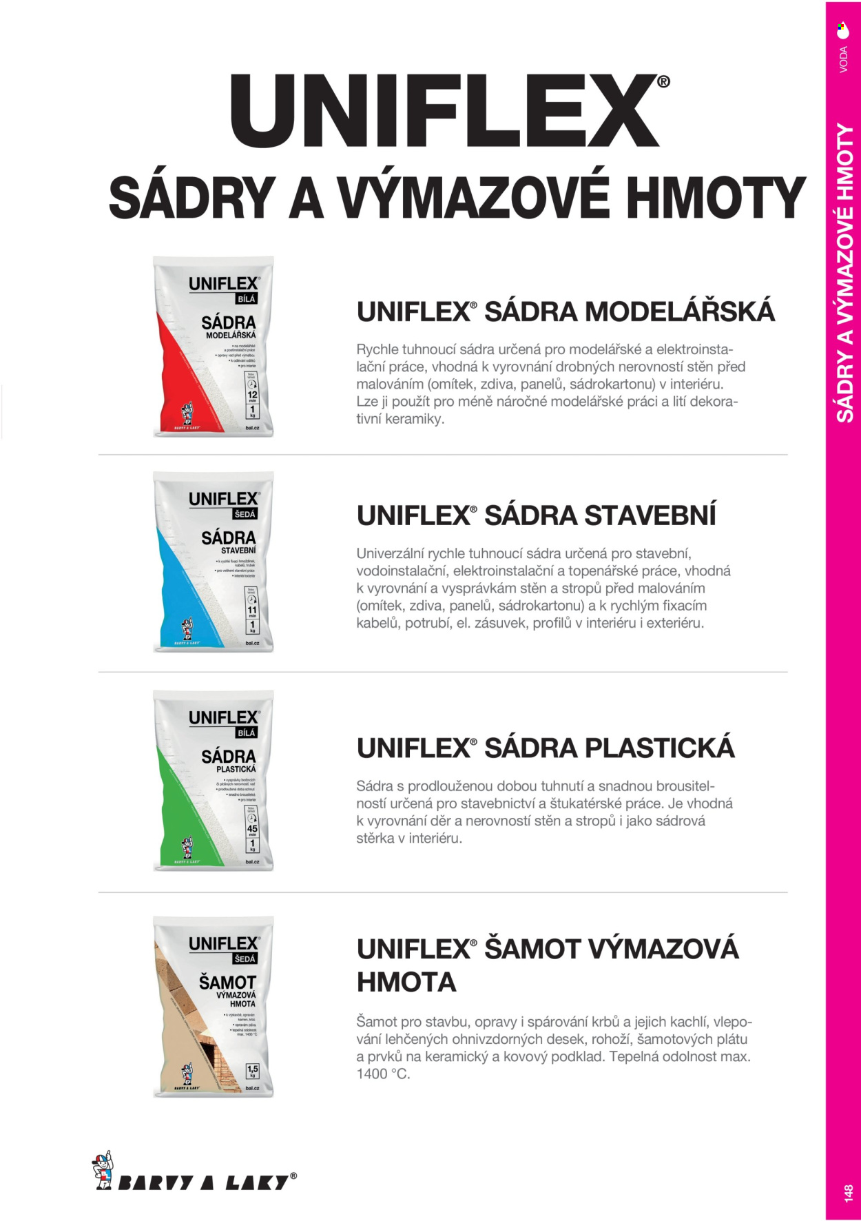Leták Barvy a laky. Strana 19