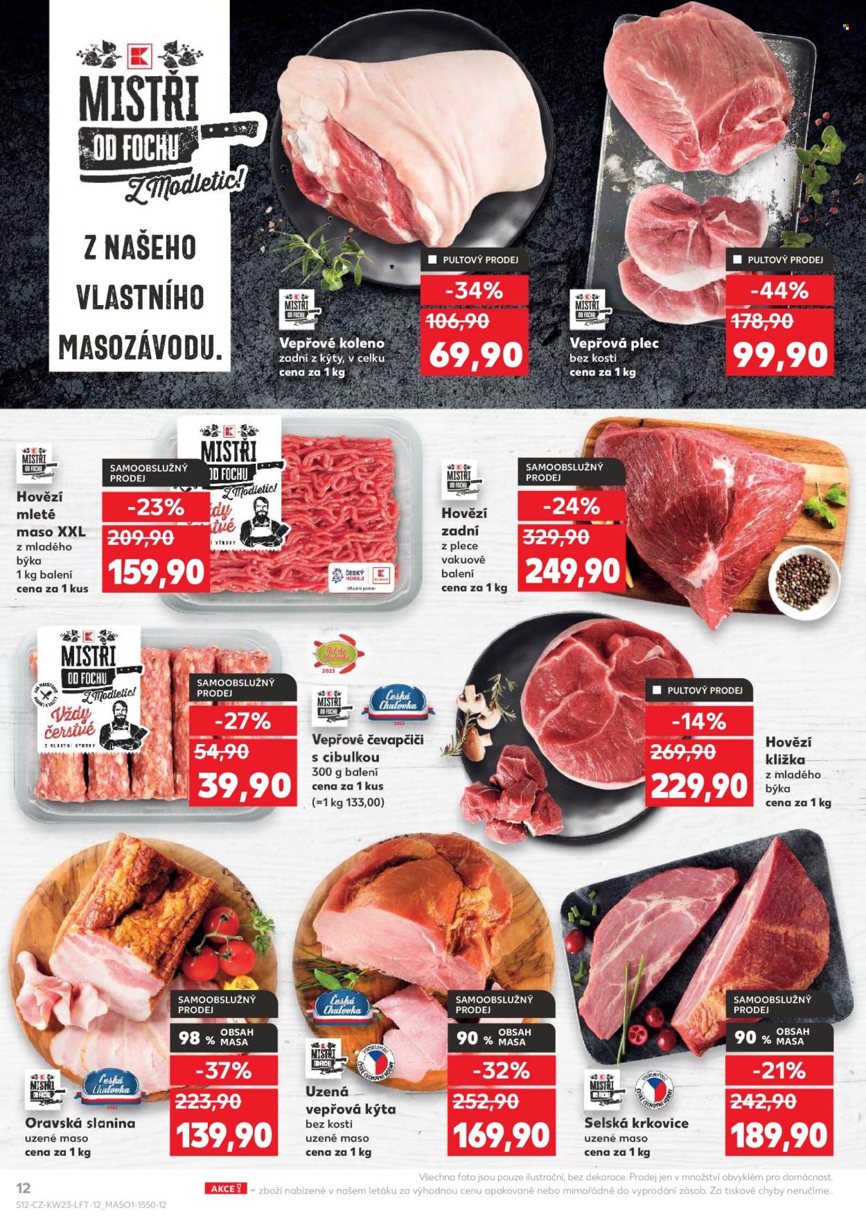 Leták Kaufland - 4.6.2025 - 10.6.2025. Strana 12