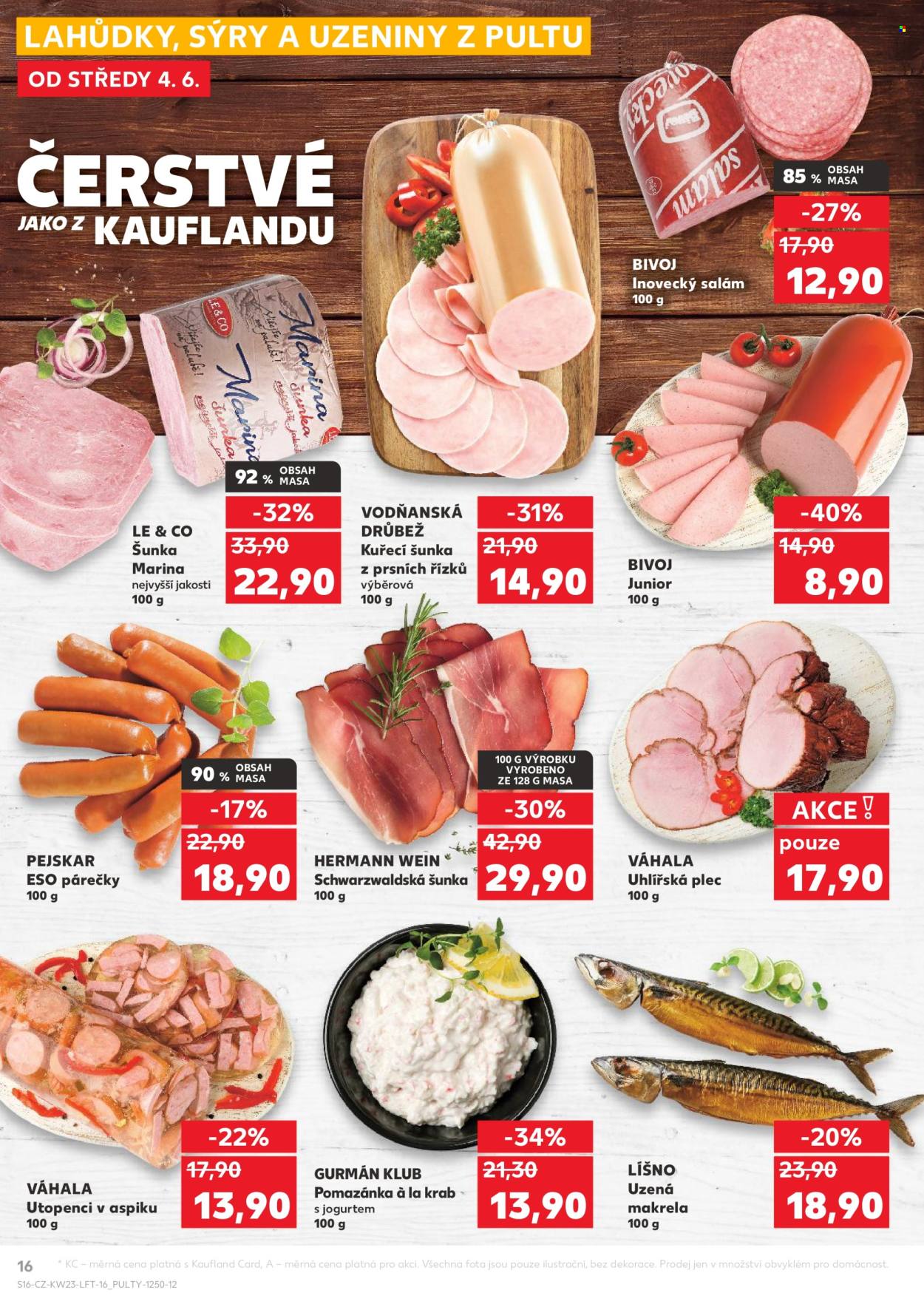 Leták Kaufland - 4.6.2025 - 10.6.2025. Strana 16