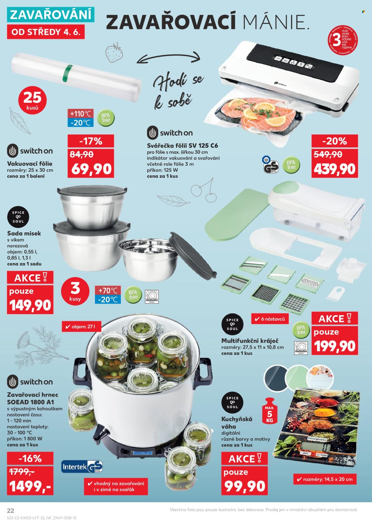 Leták Kaufland - 4.6.2025 - 10.6.2025. Strana 22