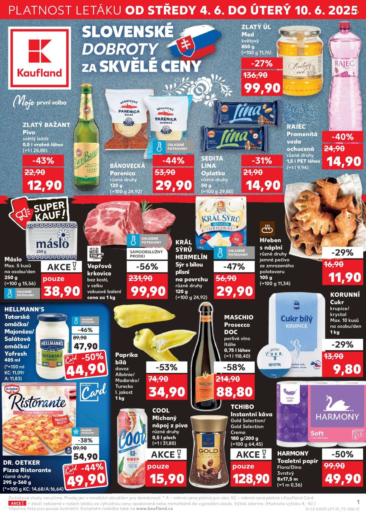 Leták Kaufland - 4.6.2025 - 10.6.2025. Strana 1