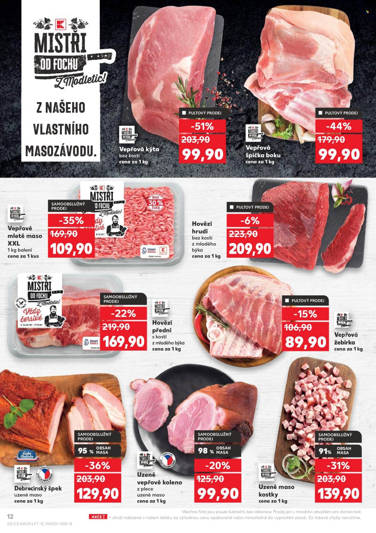 Leták Kaufland - 4.6.2025 - 10.6.2025. Strana 12