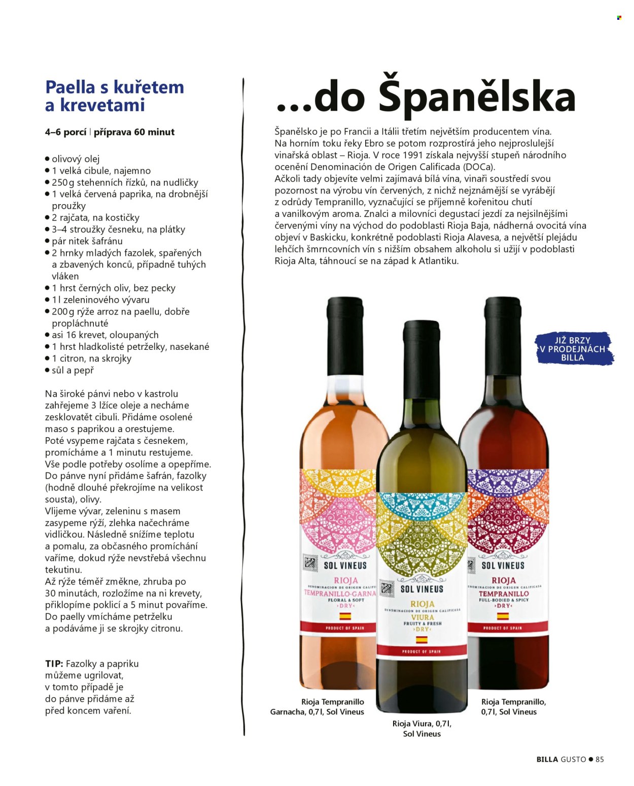Leták BILLA. Strana 85