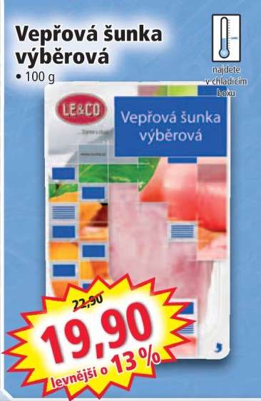 Vepřová šunka výběrová