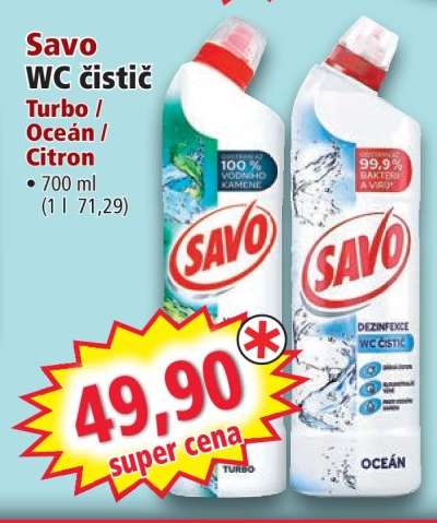 Savo WC čistič