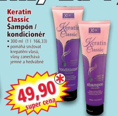 Keratin Classic Šampón / kondicionér