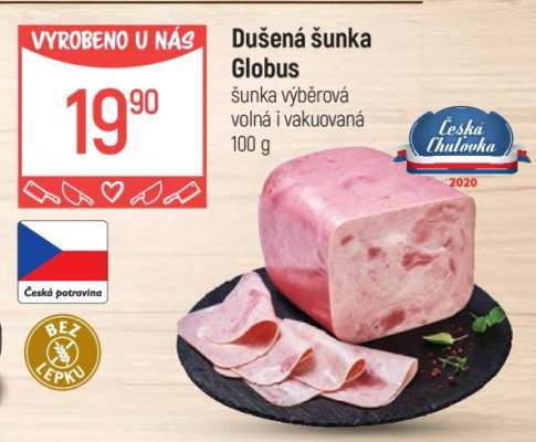 Dušená šunka Globus