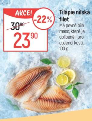 TILÁPIE NILSKÁ FILET