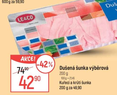 Dušená šunka výběrová