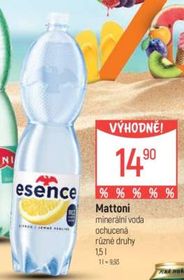 Mattoni minerální voda