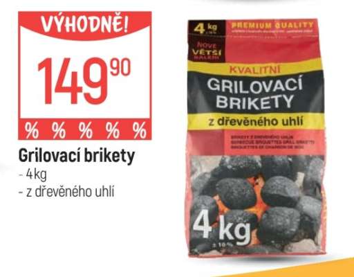 Grilovací brikety