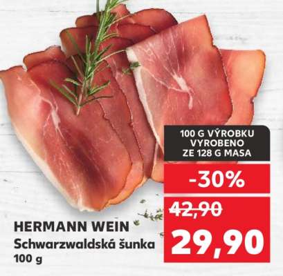 HERMANN WEIN Schwarzwaldská šunka