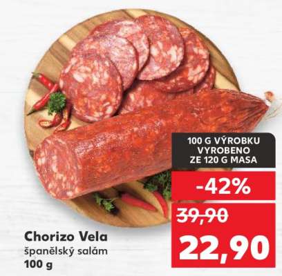 Chorizo Vela