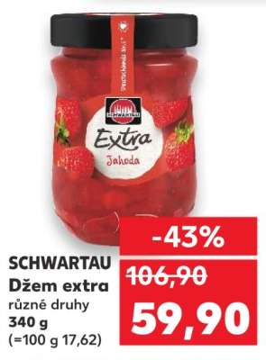 SCHWARTAU Džem extra