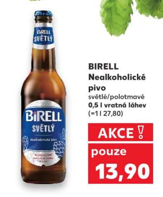 BIRELL Nealkoholické pivo
