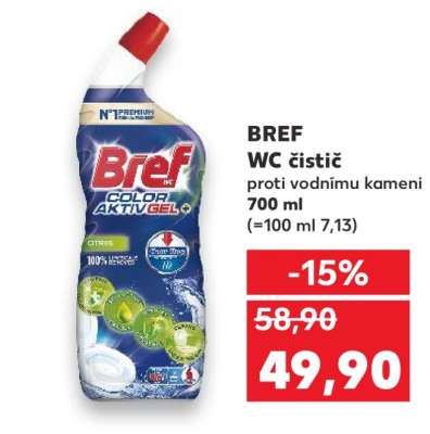 BREF WC čistič