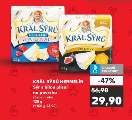 Král Sýrů Hermelín