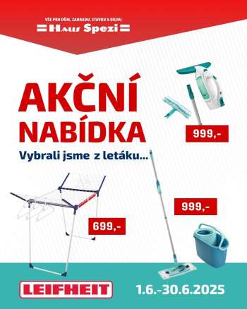 Leták Haus Spezi - 1.6.2025 - 30.6.2025.