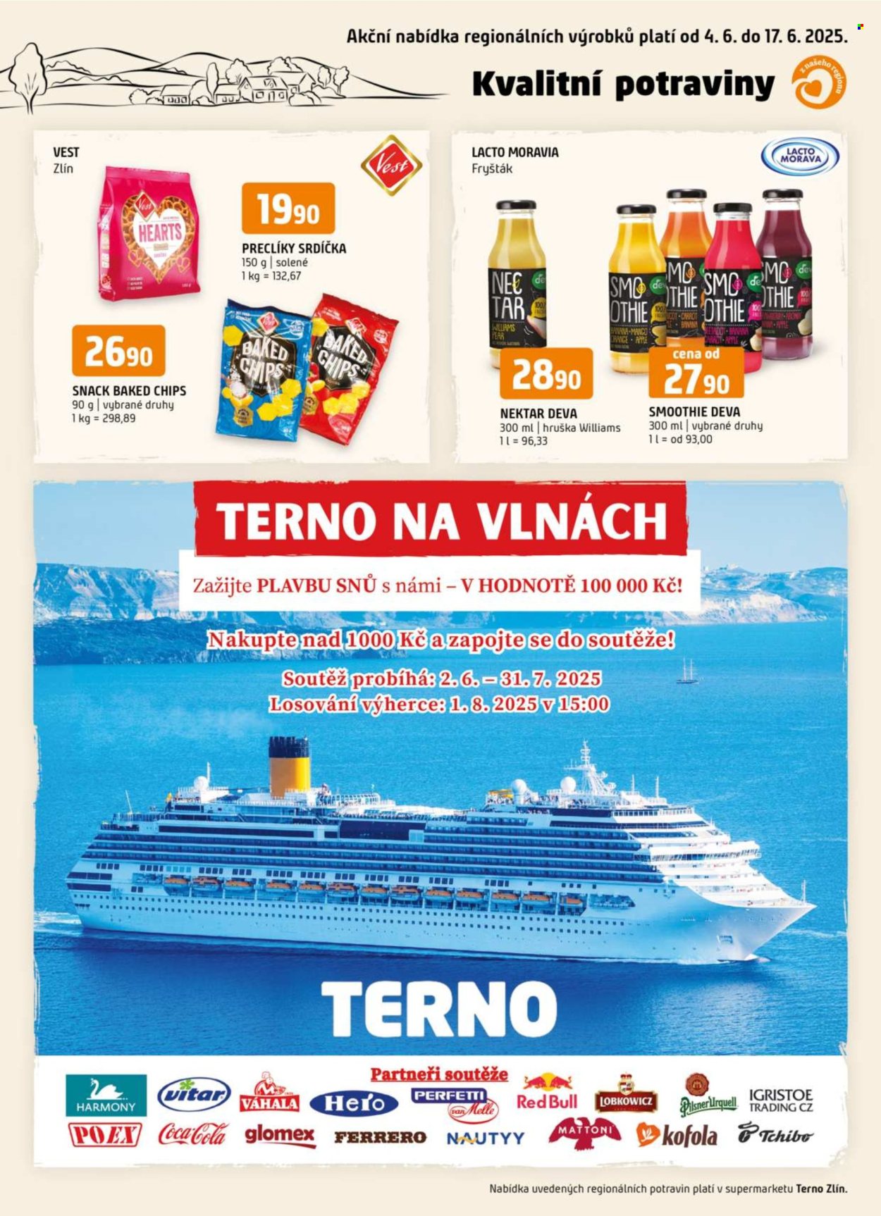 Leták coop TERNO - 4.6.2025 - 17.6.2025. Strana 1