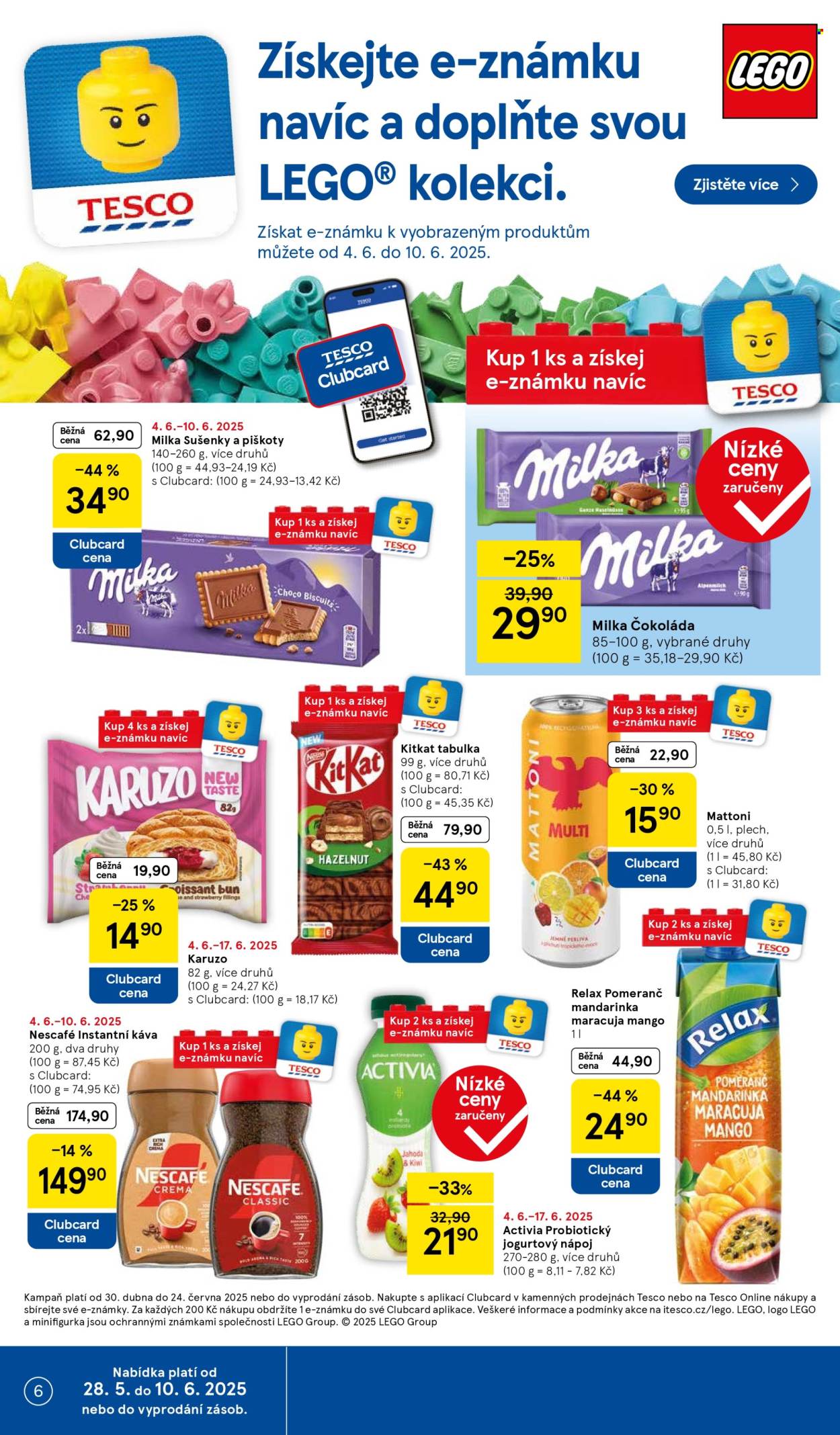 Leták TESCO - 4.6.2025 - 10.6.2025. Strana 6
