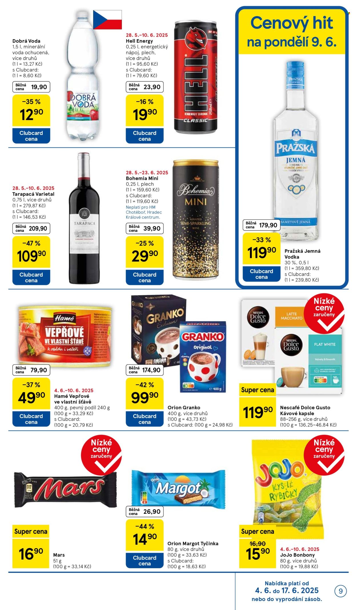 Leták TESCO - 4.6.2025 - 10.6.2025. Strana 9