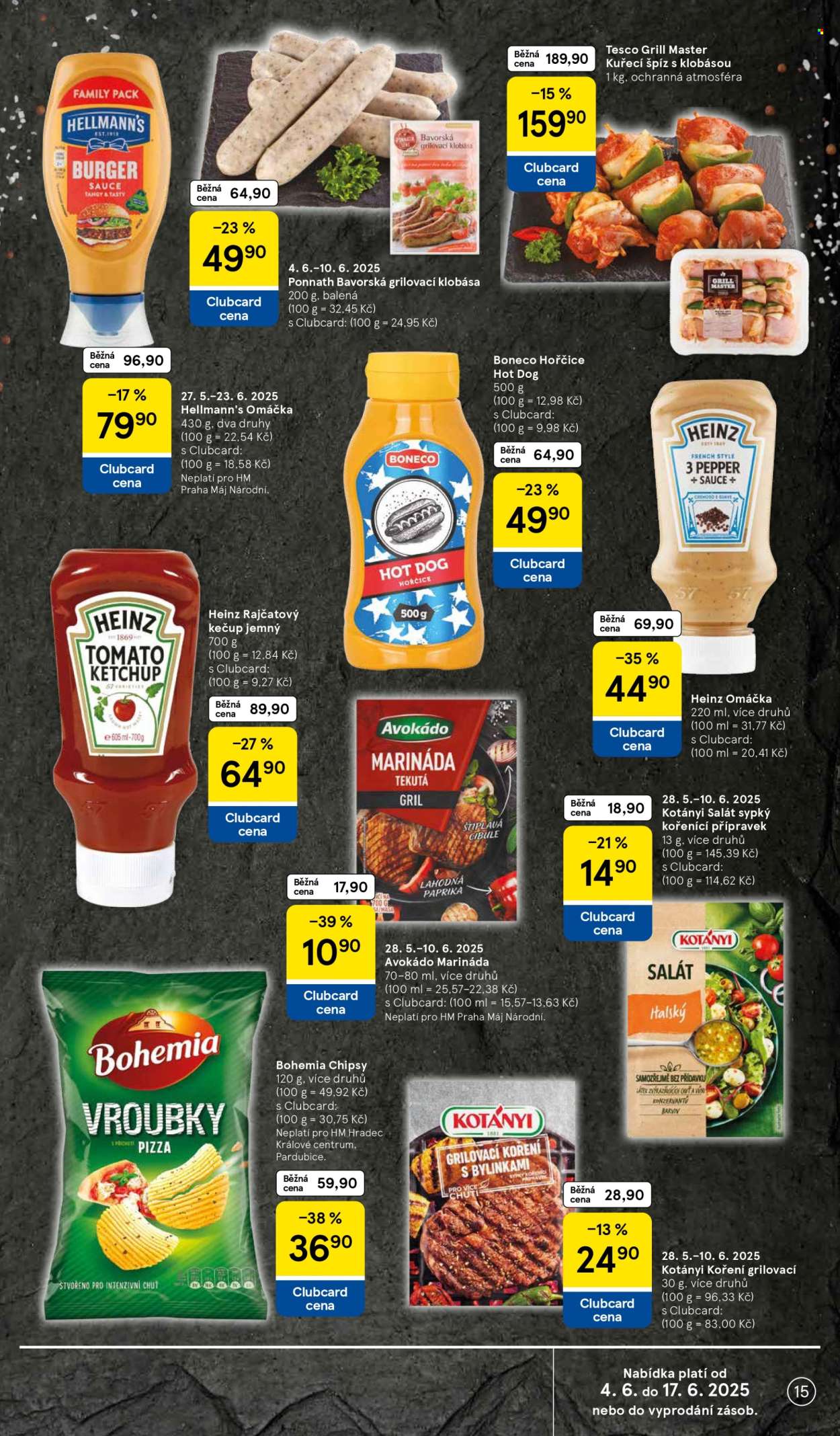 Leták TESCO - 4.6.2025 - 10.6.2025. Strana 15