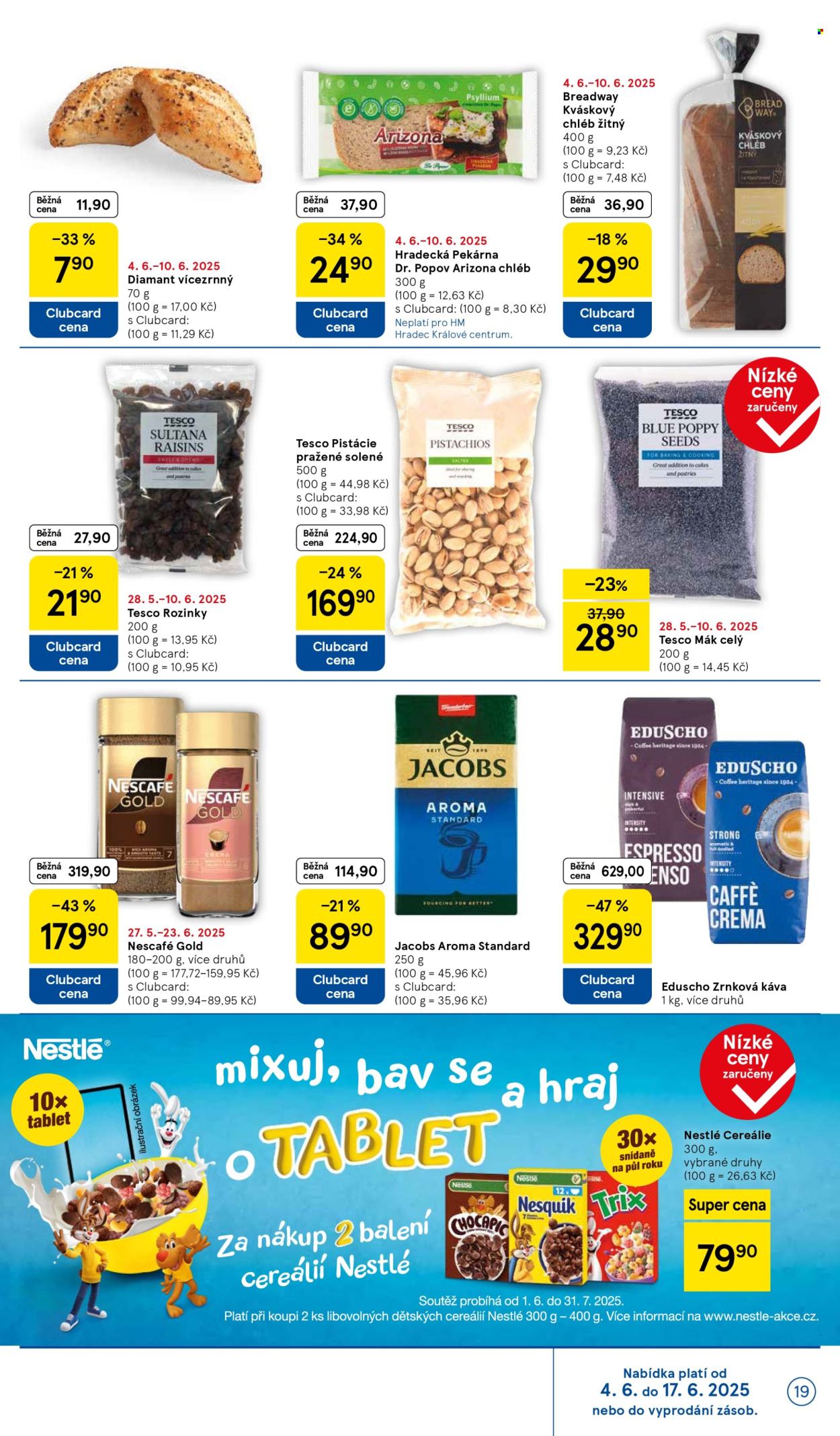 Leták TESCO - 4.6.2025 - 10.6.2025. Strana 19