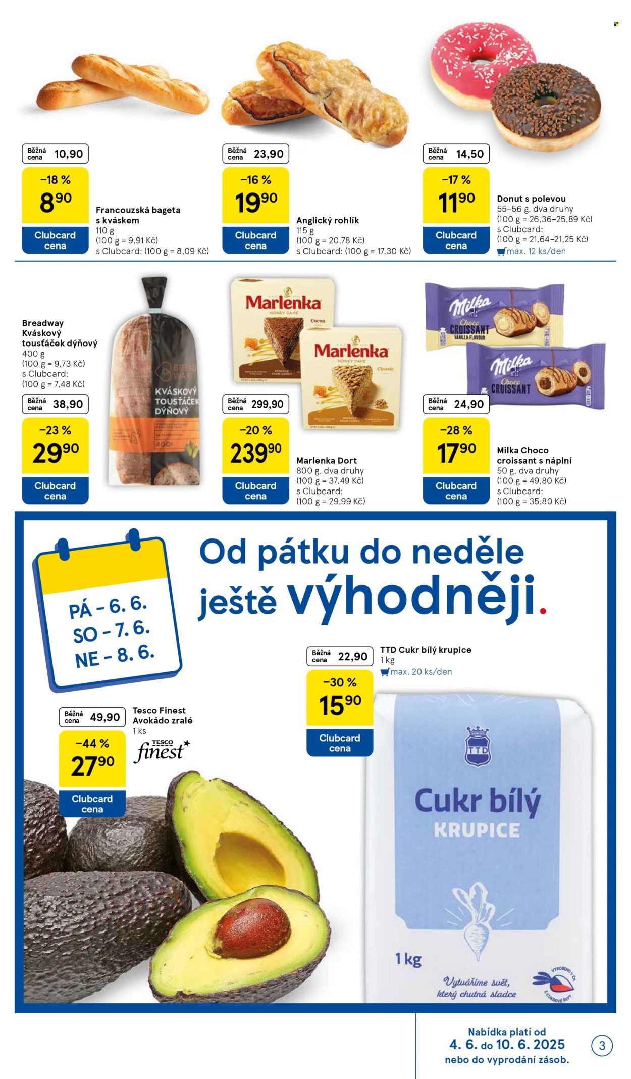Leták TESCO supermarket - 4.6.2025 - 10.6.2025. Strana 3