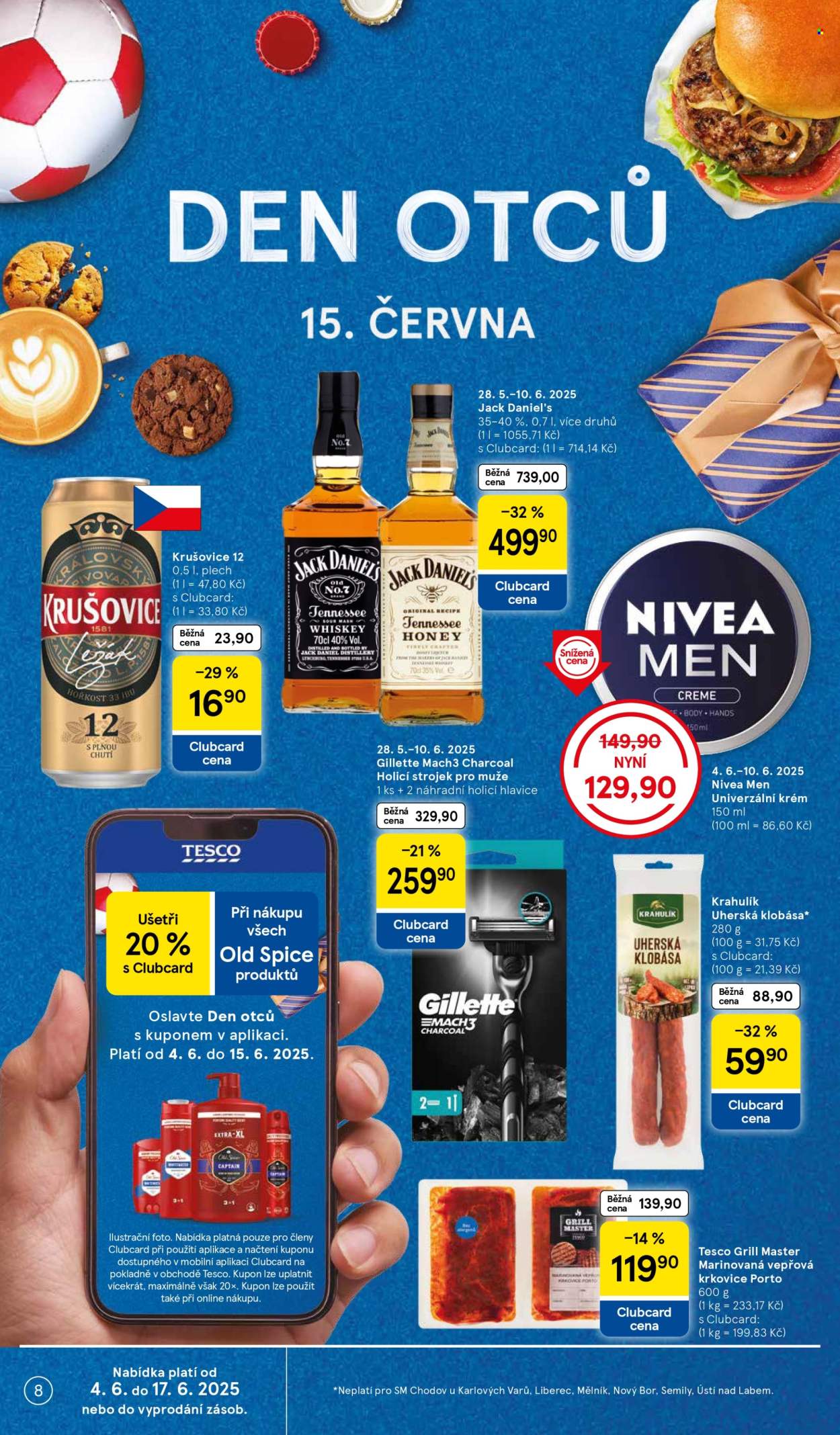 Leták TESCO supermarket - 4.6.2025 - 10.6.2025. Strana 8