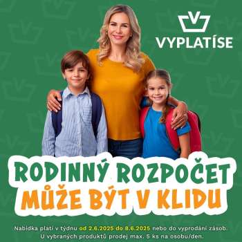 Leták Vyplatíse - 2.6.2025 - 8.6.2025.
