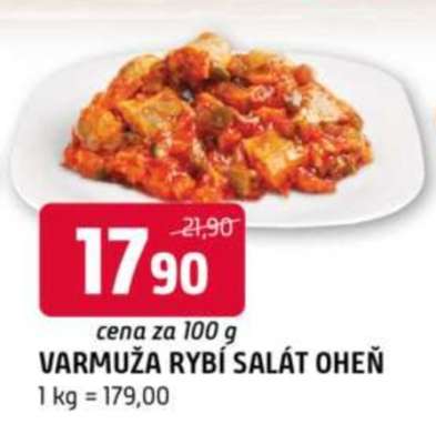 Varmuža Rybí salát oheň