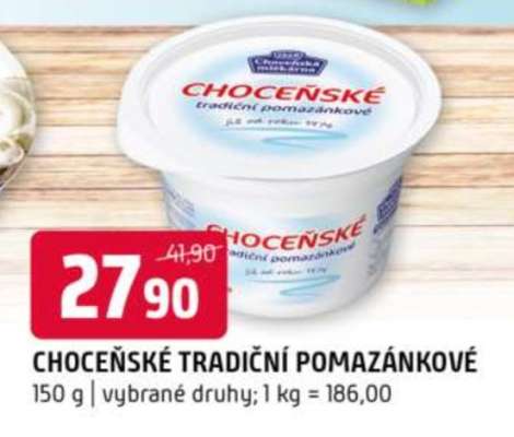 Choceňské tradiční pomazánkové