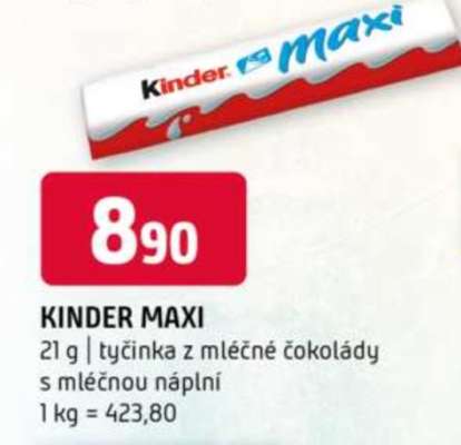 Kinder Maxi,