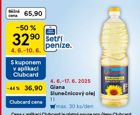 Giana Slunečnicový olej