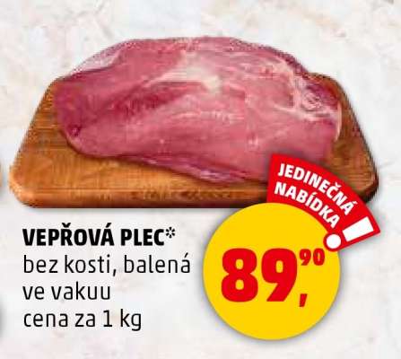 VEPŘOVÁ PLEC*