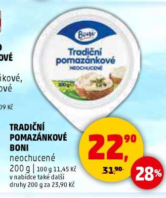 TRADIČNÍ POMAZÁNKOVÉ BONI