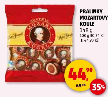 PRALINKY MOZARTOVY KOULE