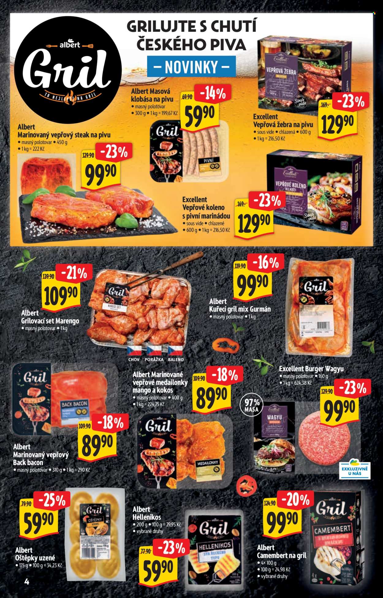 Leták Albert Hypermarket - 4.6.2025 - 17.6.2025. Strana 4