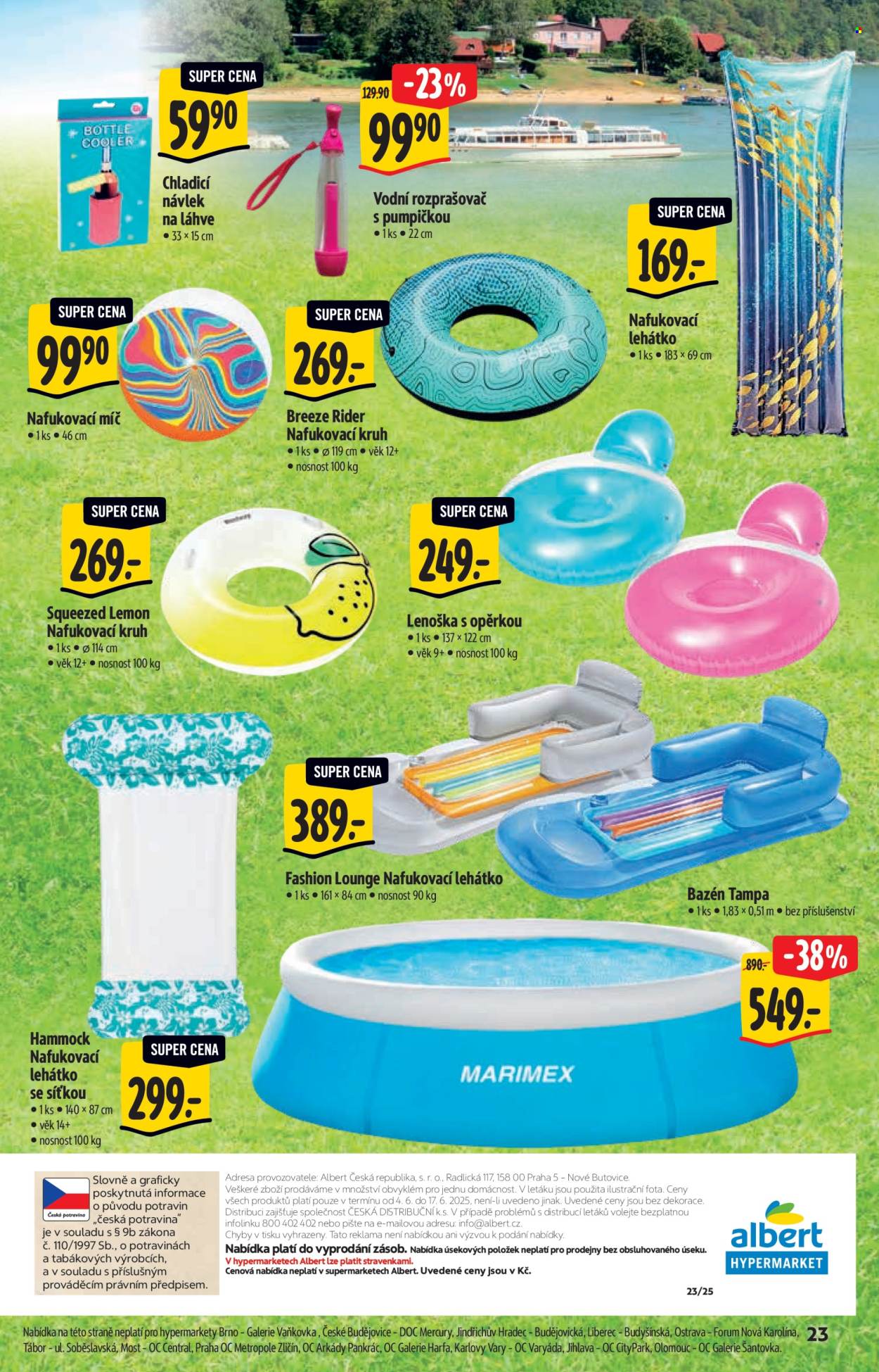 Leták Albert Hypermarket - 4.6.2025 - 17.6.2025. Strana 23
