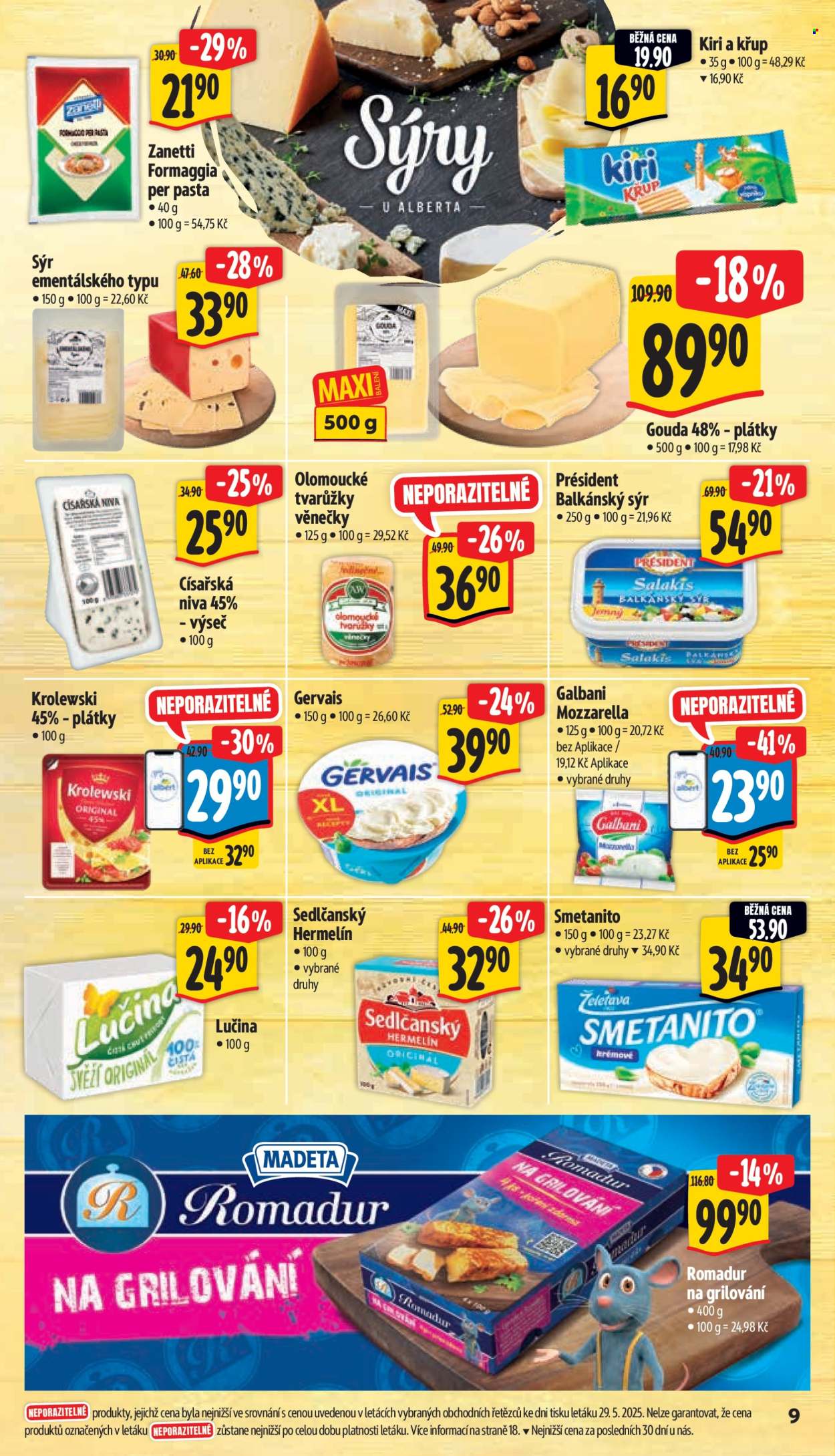 Leták Albert Supermarket - 4.6.2025 - 10.6.2025. Strana 16