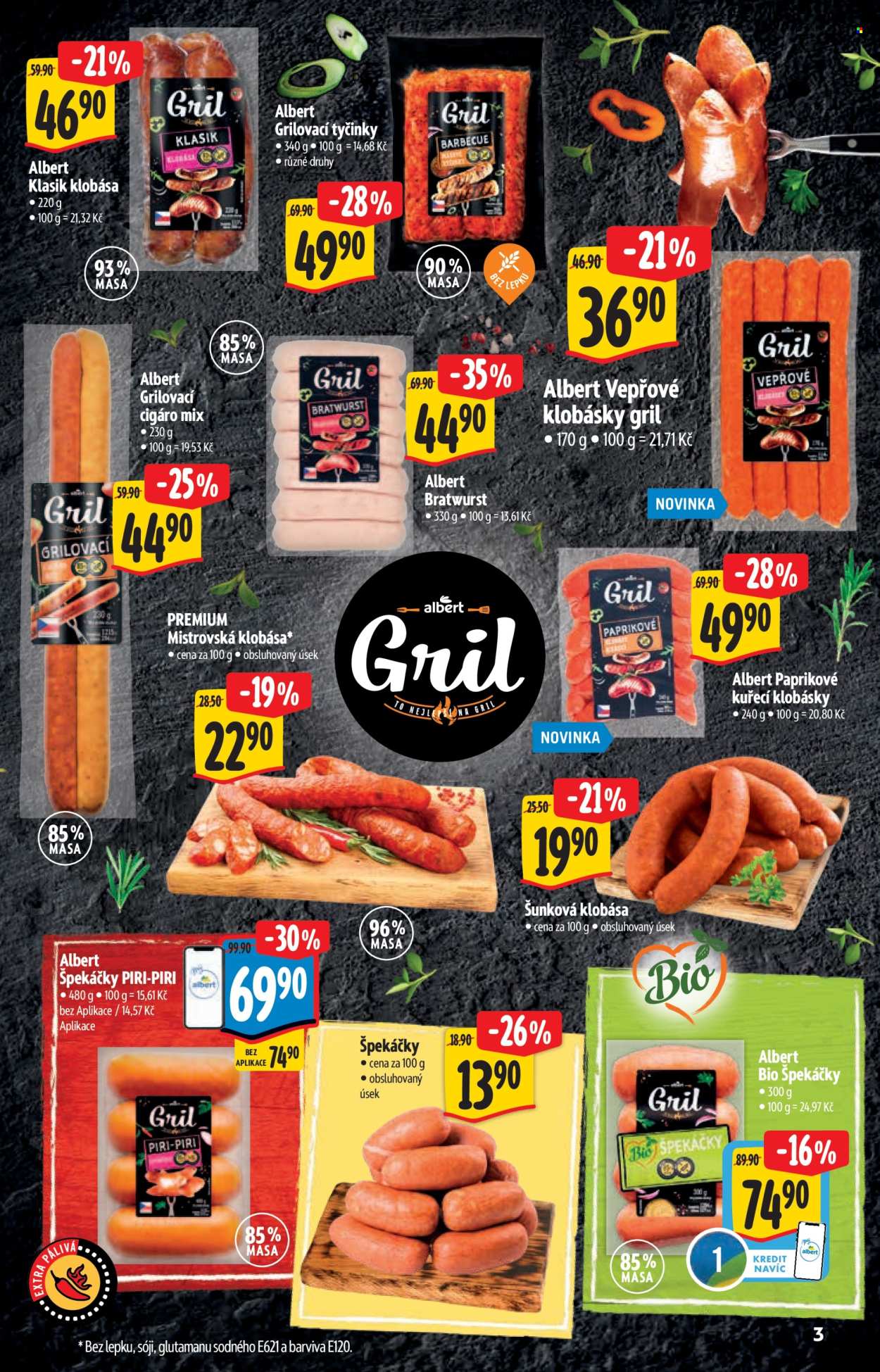 Leták Albert Supermarket - 4.6.2025 - 17.6.2025. Strana 3
