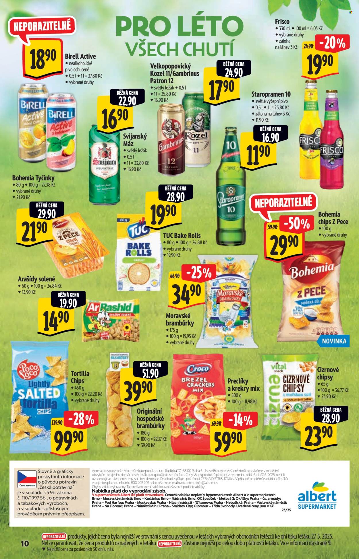 Leták Albert Supermarket - 4.6.2025 - 17.6.2025. Strana 10
