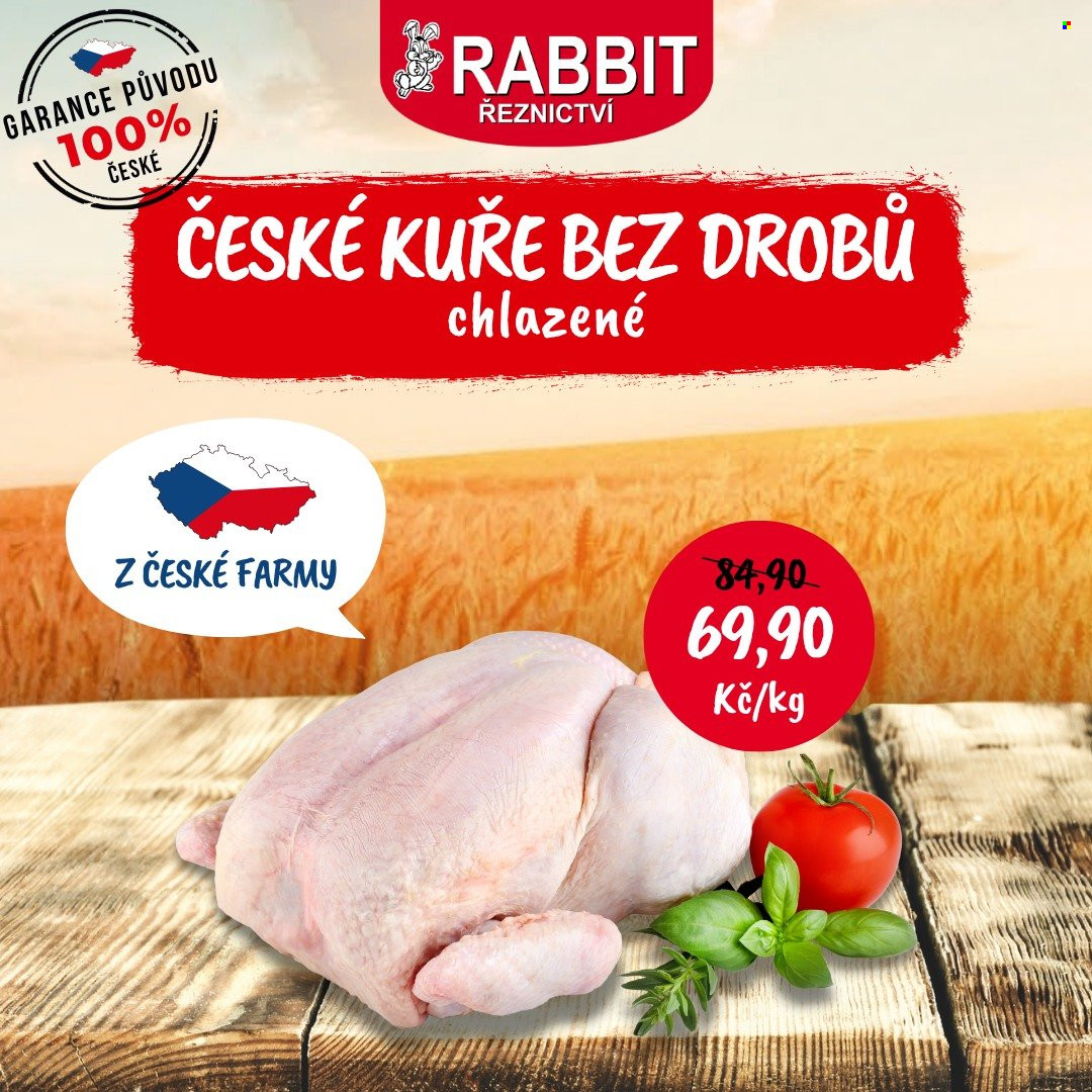 Leták RABBIT řeznictví - 3.6.2025 - 8.6.2025. Strana 2