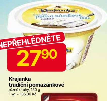 Krajanka tradiční pomazánkové