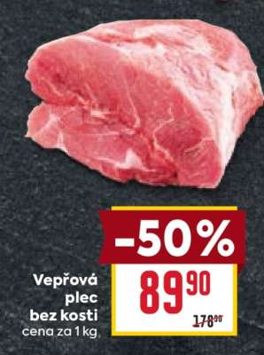 Vepřová plec bez kosti