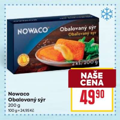 NOWACO Obalovaný sýr
