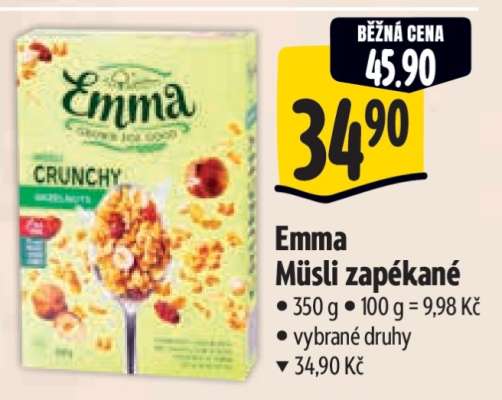 Emma Müsli zapékané